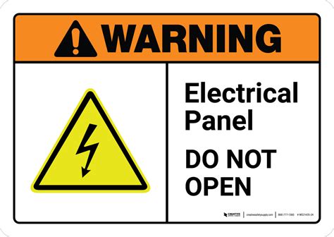 electric box warning signs 2000|electrical panel signs.